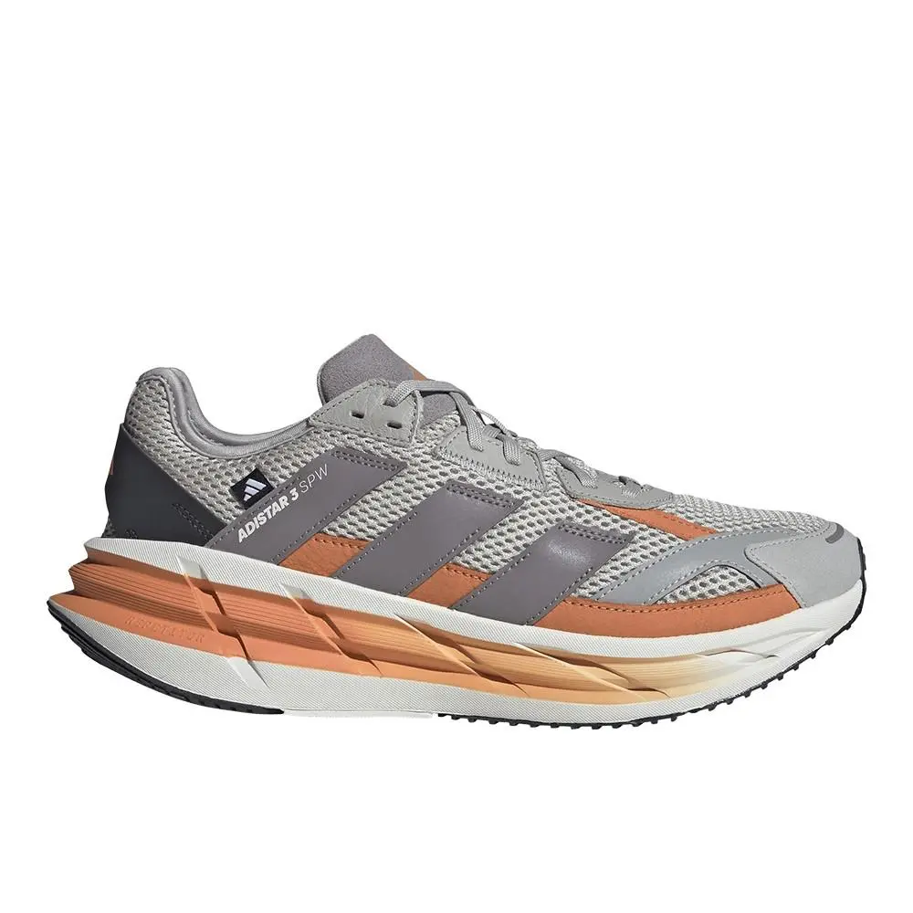 Adidas Adistar 3 Sportswear Lace Up Mens Grey Athletic Sneakers KI6036