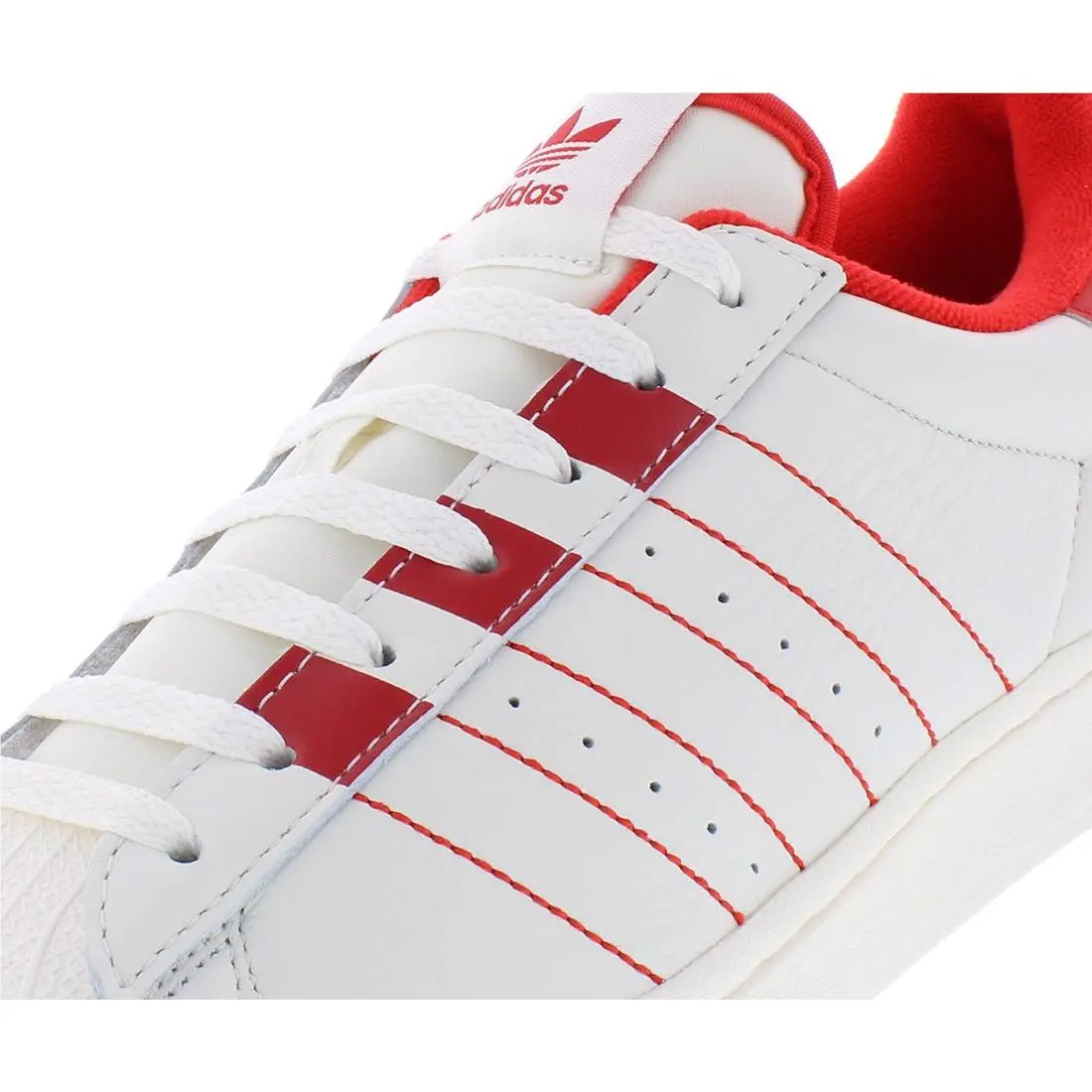 Adidas shoes - Khaki/Red, Main: White 0