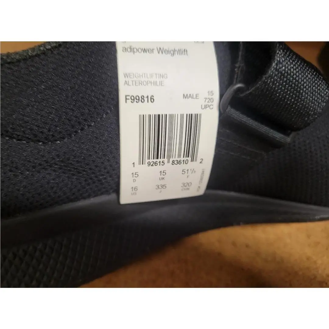 Adidas shoes - adidas Adipower Weightlifting 2 - Adipower Weightlifting - F99816 - Black 12