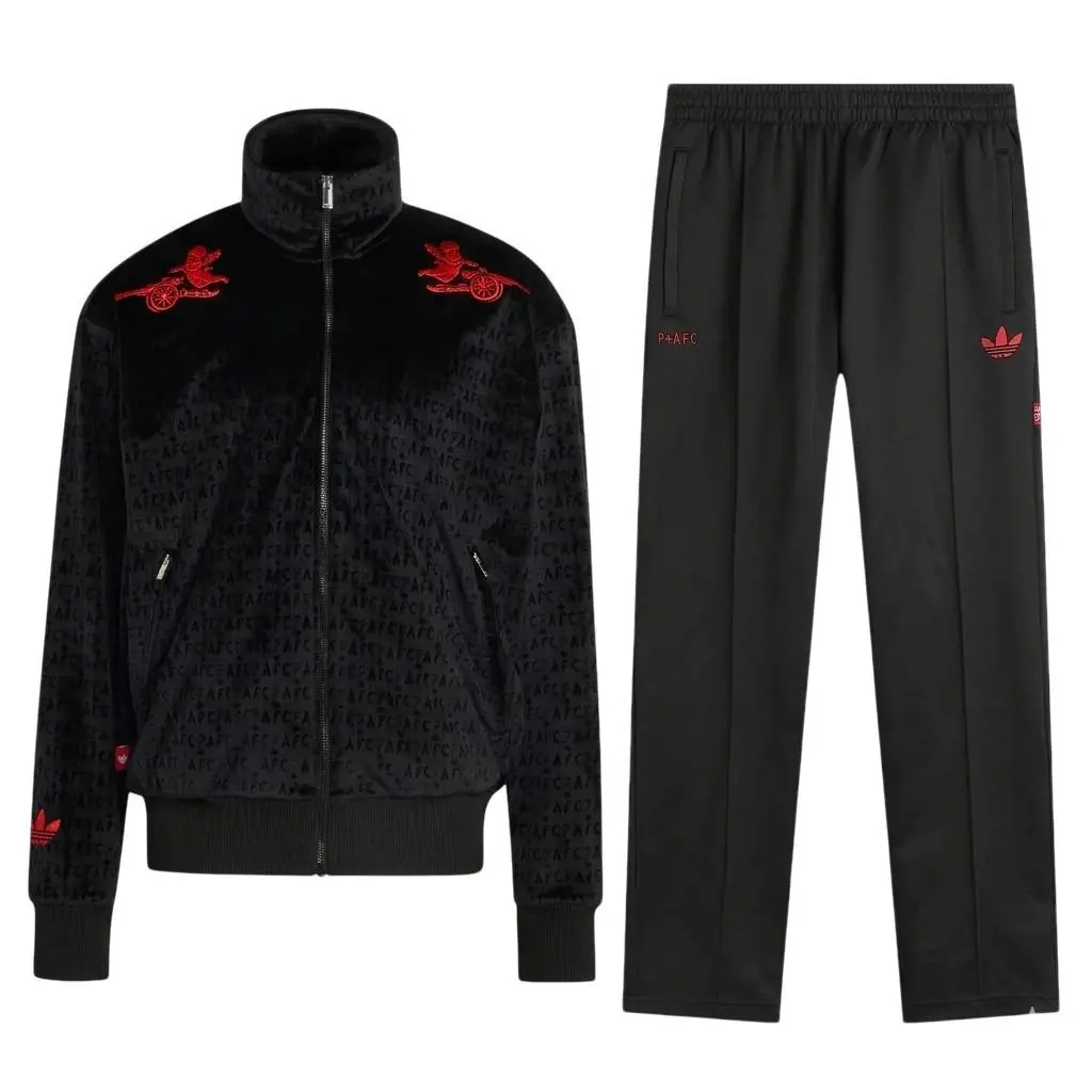 Adidas clothing - Aresenal FC Faces + Places Track Suit - Black 0