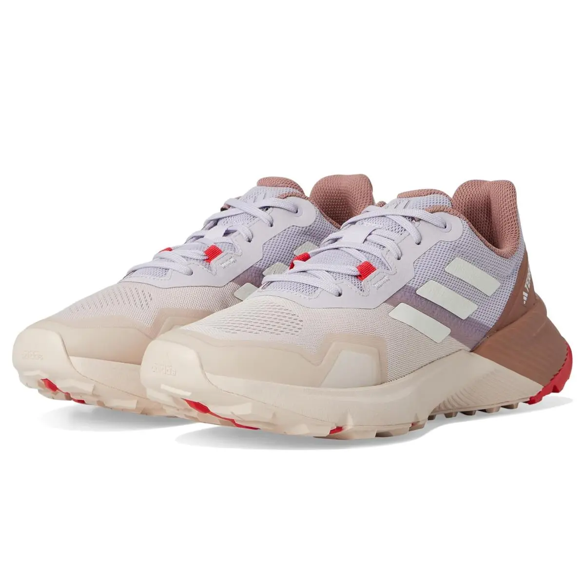 Adidas shoes - Putty Mauve/Off White/Pure Ruby 6