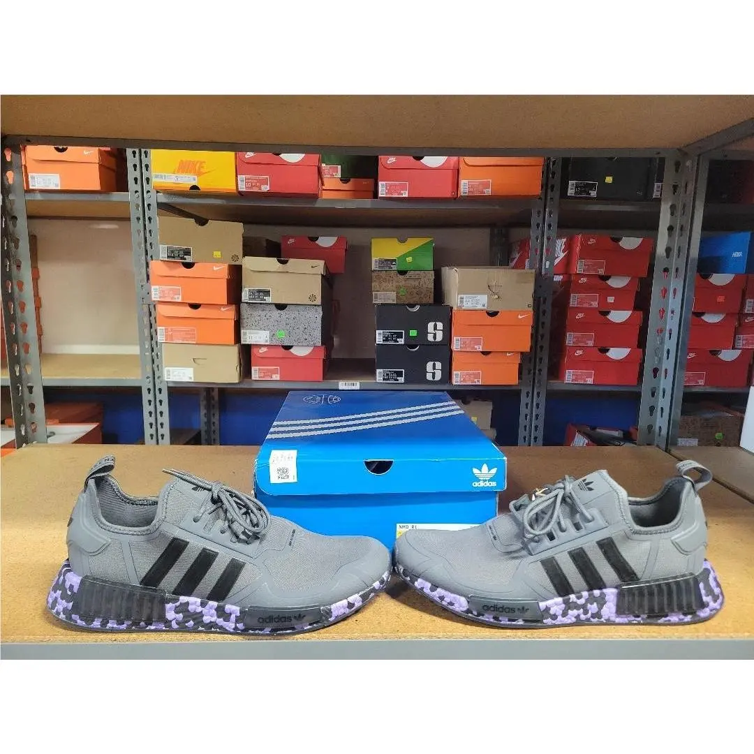 Adidas shoes - adidas NMD R1 - NMD - GW5636 - Grey Purple Rush 0
