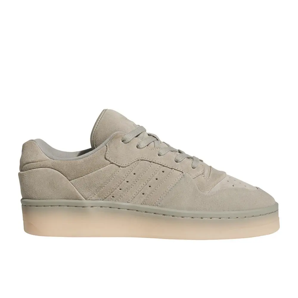 Adidas Rivalry Lux Low Lace Up Mens Beige Sneakers Casual Shoes JH7972