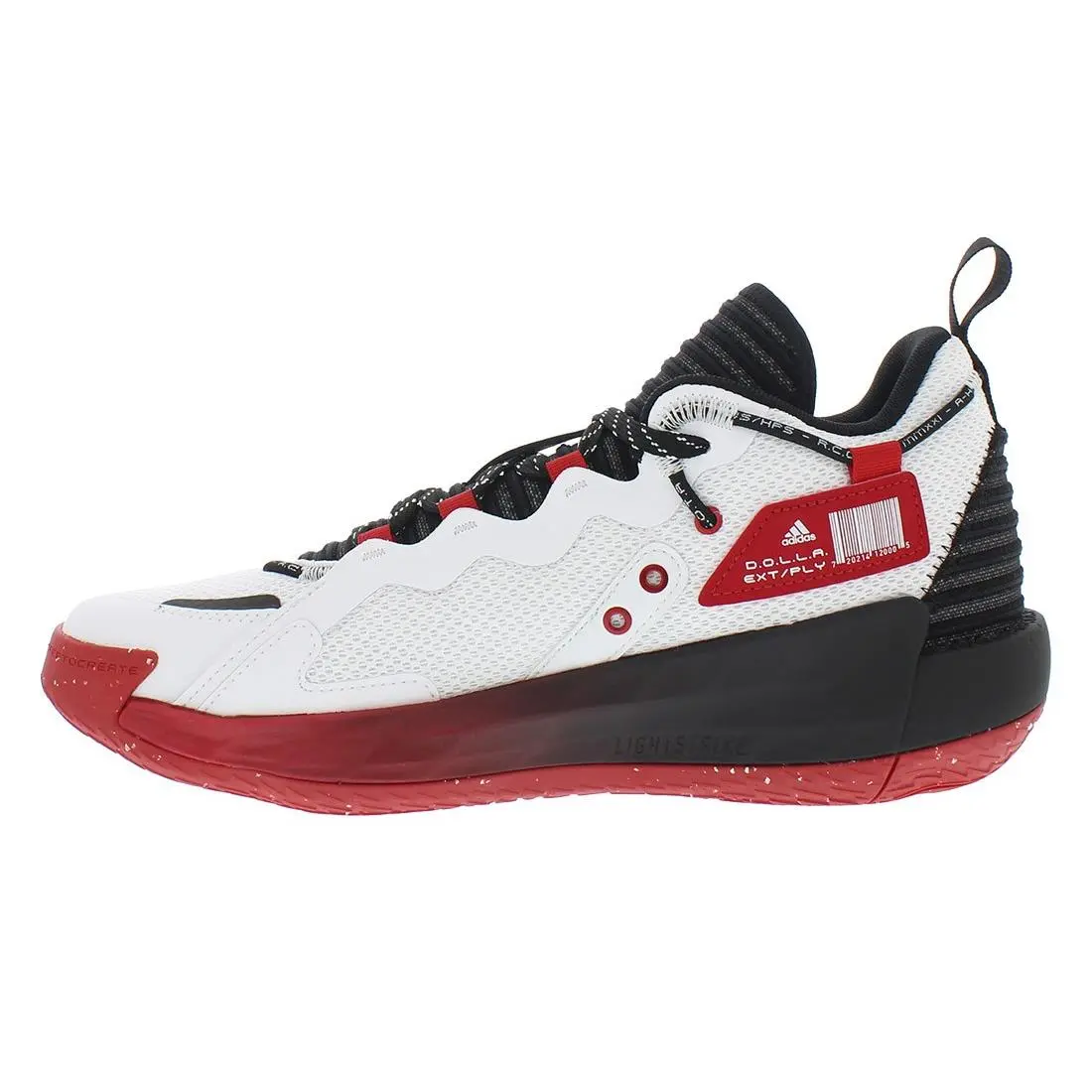 Adidas shoes - White/Black/Red, Main: White 1