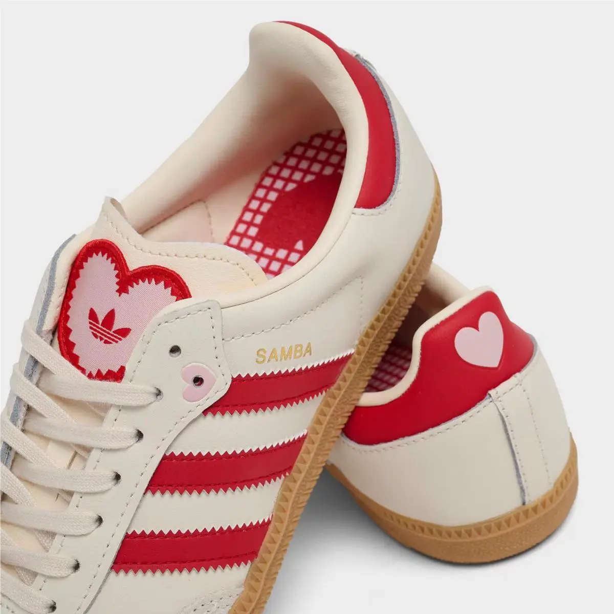 Adidas shoes - KI6679 250 - Cream White/Better Scarlet/Gum 4