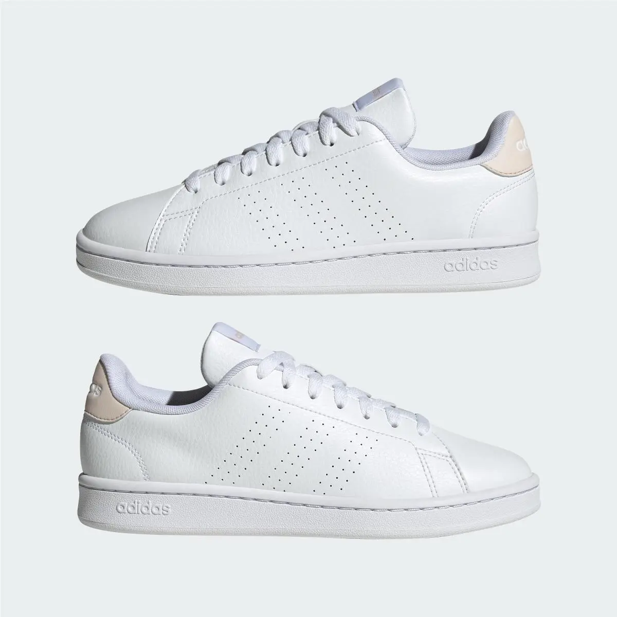 Adidas shoes - id 9654 - LSB27 - white white wonder taupe 74