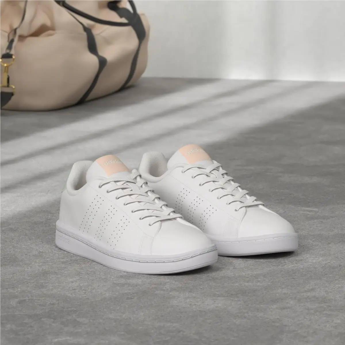 Adidas shoes - id 9654 - LSB27 - white white wonder taupe 64
