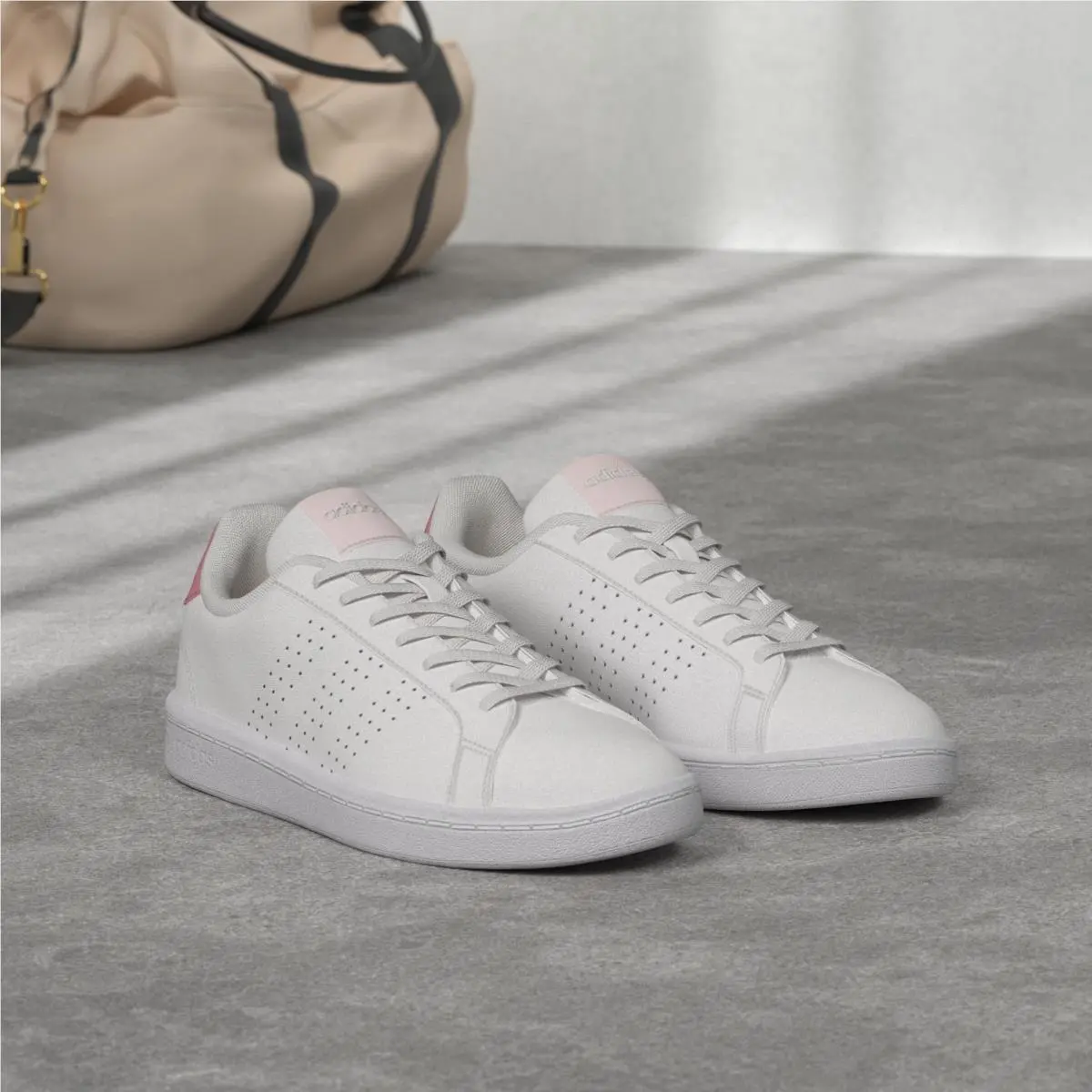 Adidas shoes - id 9654 - LSB27 - white white wonder taupe 75