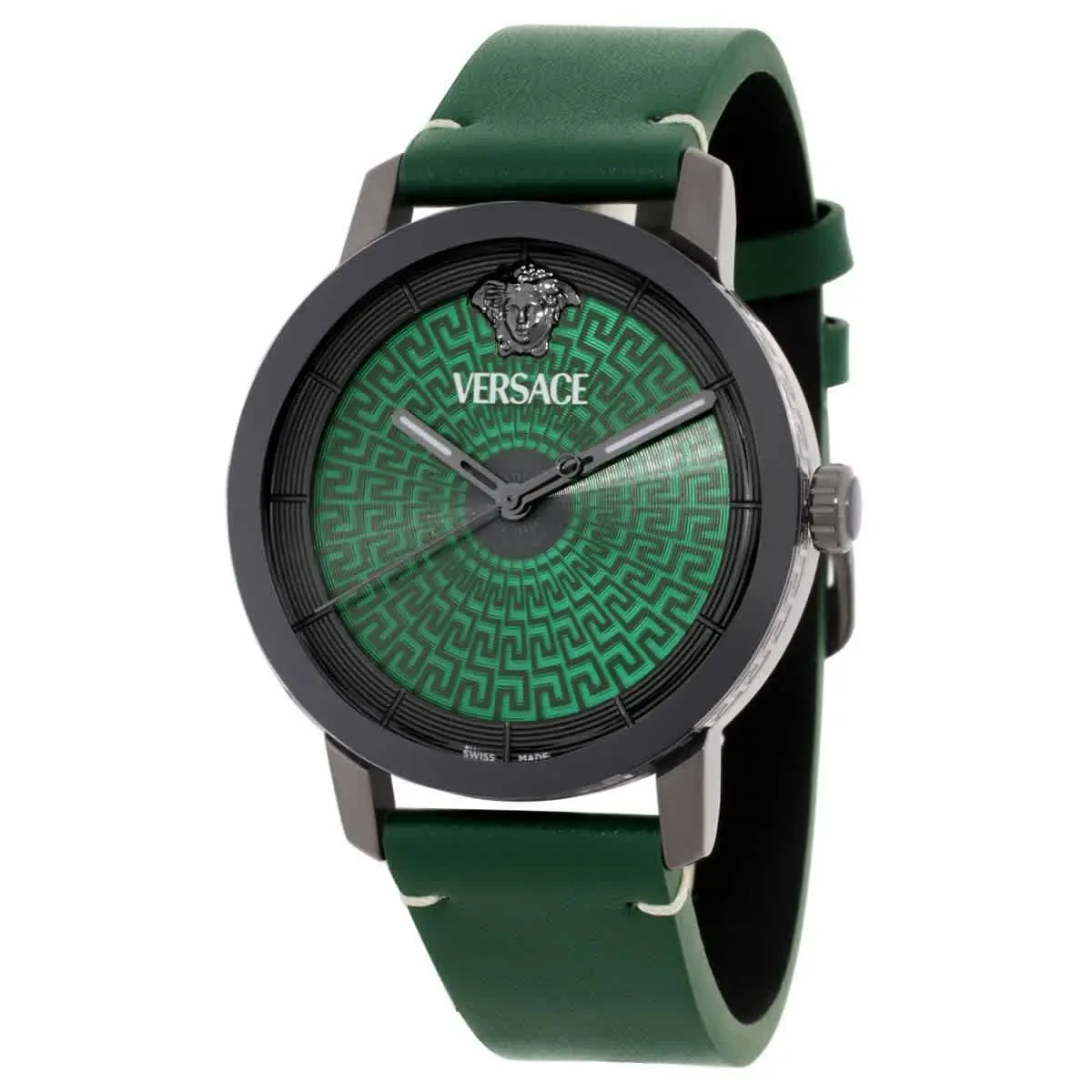 VE9G00224 V-helix Green Dial 40 mm Men`s Watch by Versace