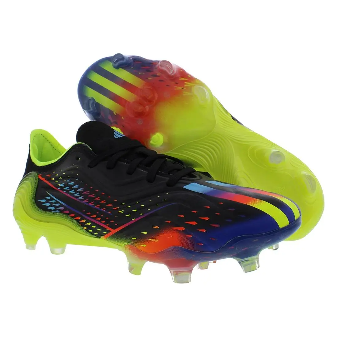 Adidas shoes - Core Black/Bright Cyan/Team Solar Yellow, Main: Black 4