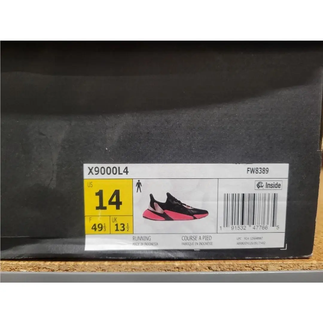 Adidas shoes - adidas X9000L4 - FW8389 - Black Pink 4