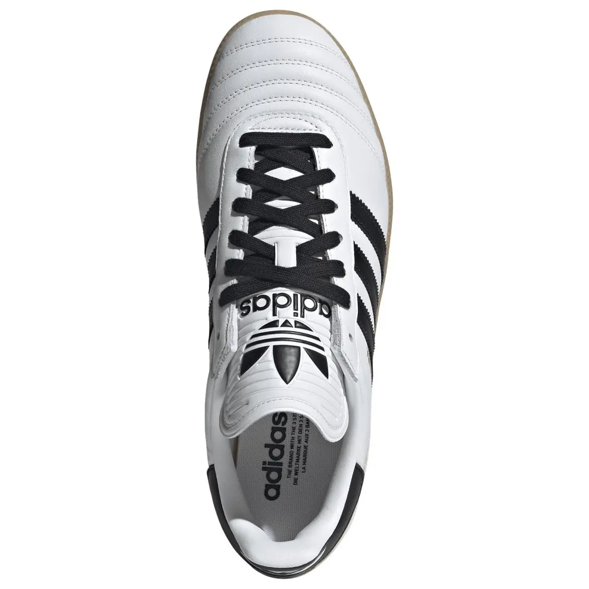 Adidas shoes - Cloud White/Black/Gum 7
