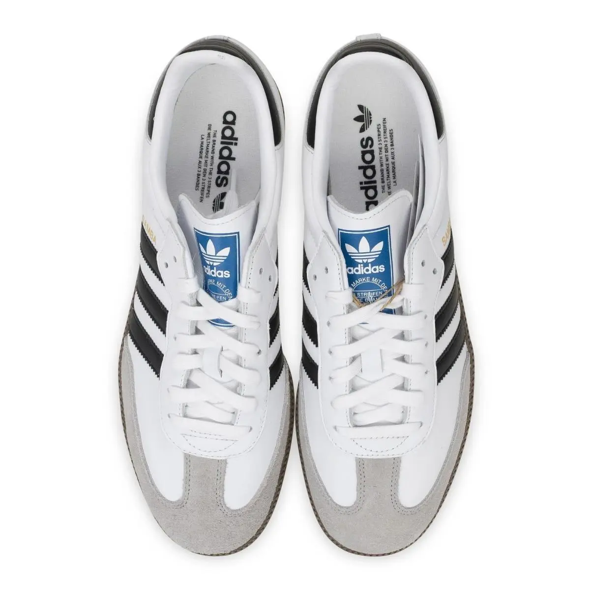Adidas shoes - adidas Samba - Samba - WHITE/BLACK/GRAY 10