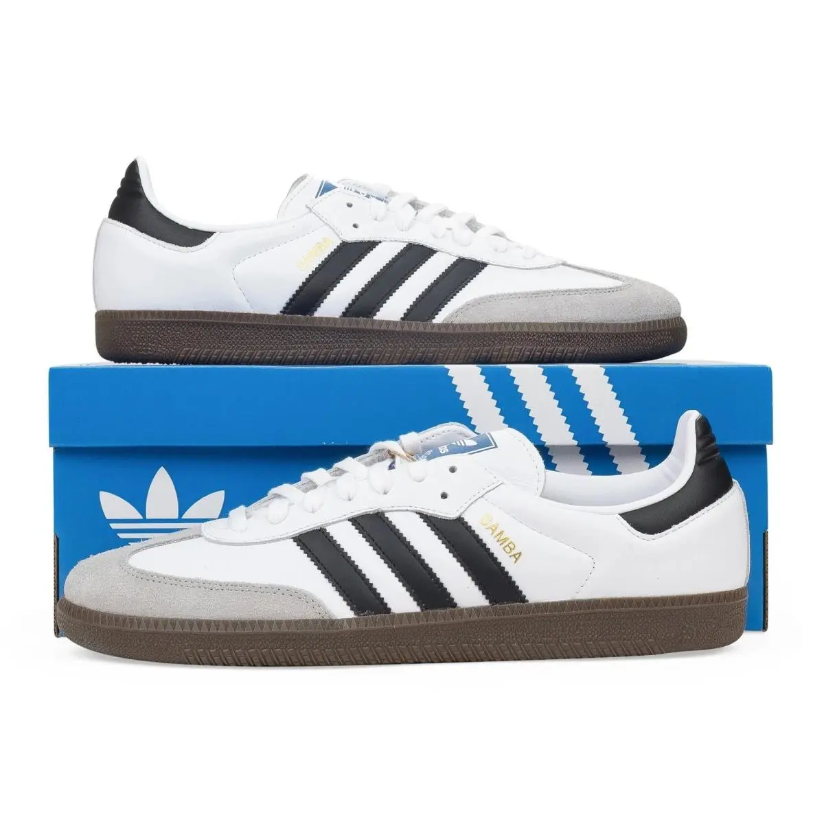 Adidas shoes - adidas Samba - Samba - WHITE/BLACK/GRAY 14