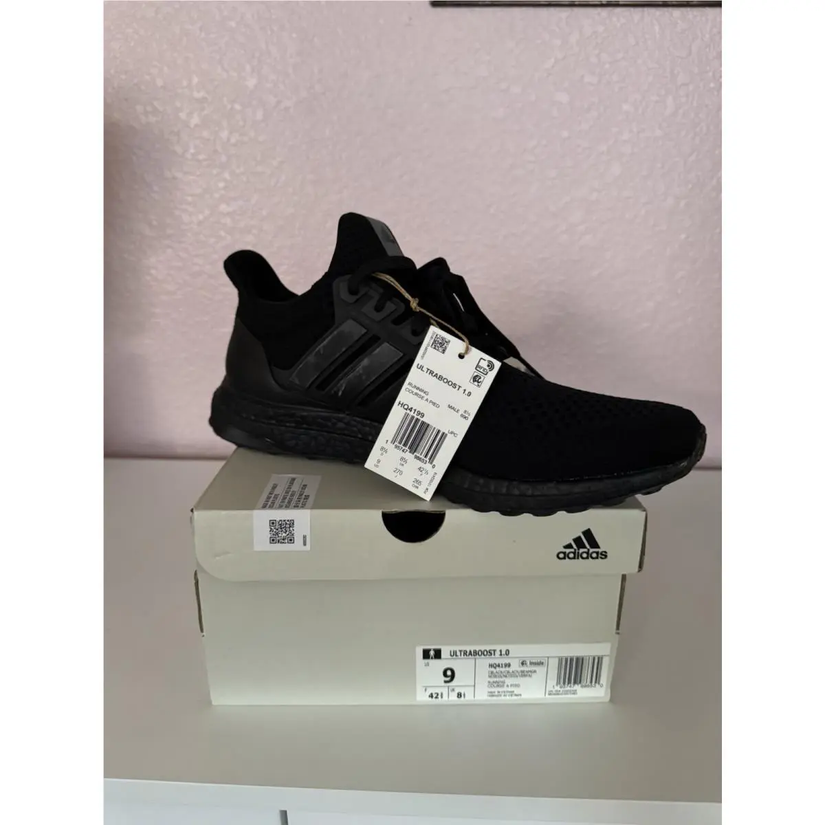 Adidas shoes - adidas Ultraboost - Ultraboost - HQ4199 - Black 6