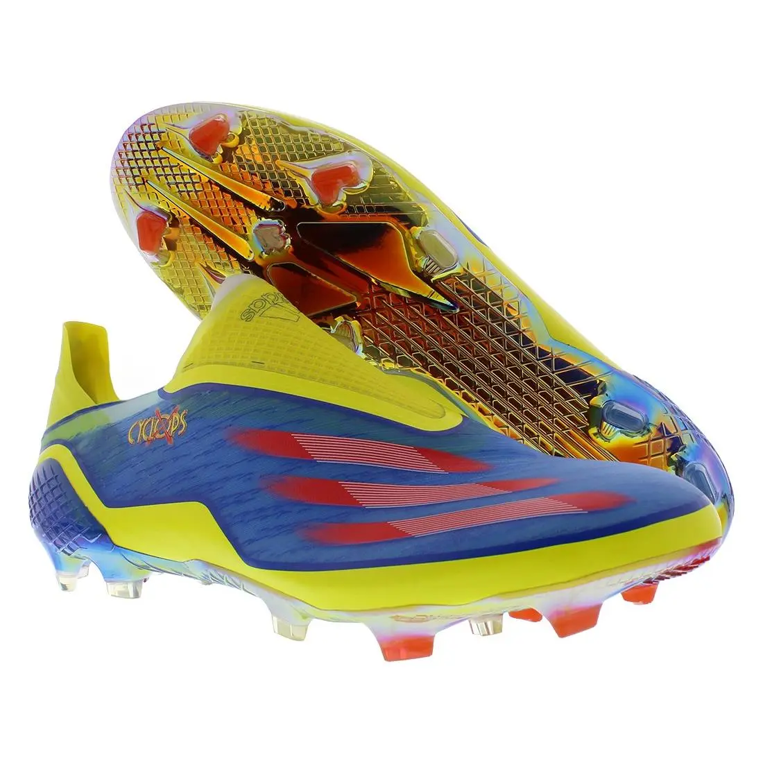 Adidas shoes - Blue/Vivid Yellow/Bright Red, Main: Multi-Colored 4