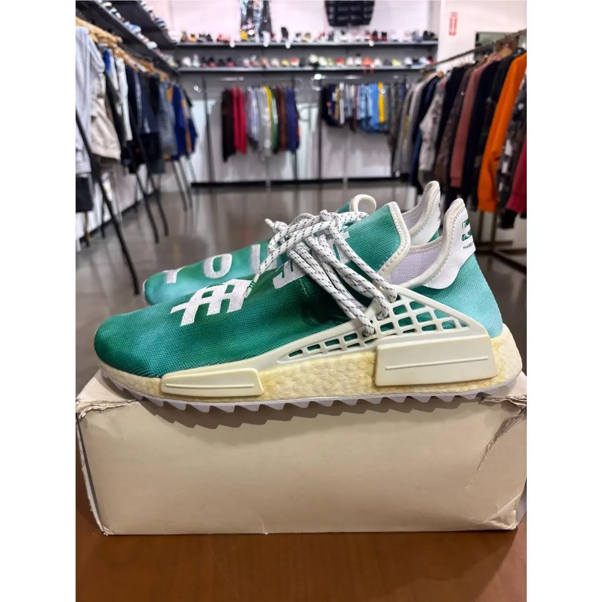 Adidas shoes - adidas NMD Hu - NMD - Green 8