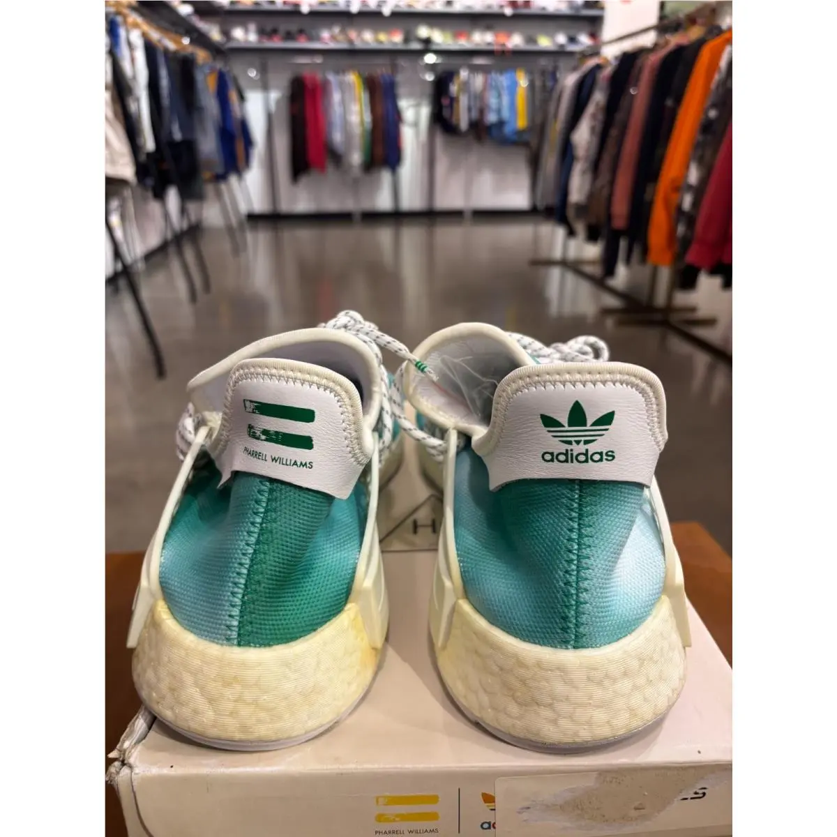 Adidas shoes - adidas NMD Hu - NMD - Green 9