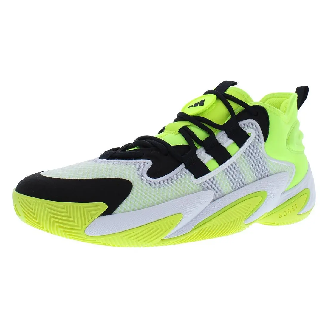 Adidas shoes - White/Neon Green, Main: Green 4
