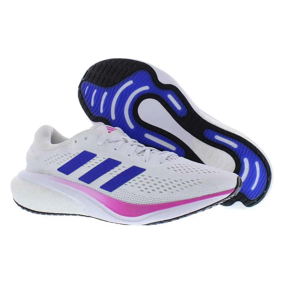 Adidas shoes - White/Siren Red/Metallic Silver, Main: White 3