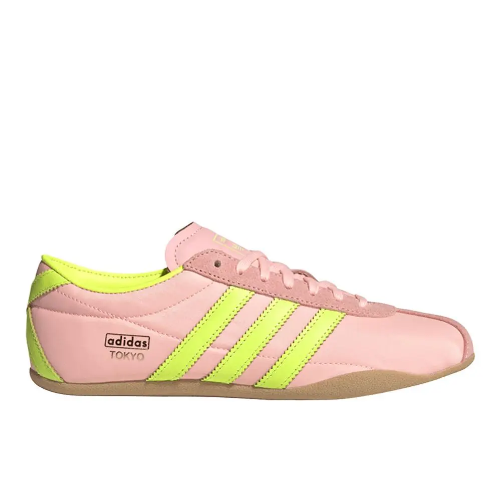 Adidas Tokyo Lace Up Womens Pink Sneakers Casual Shoes JQ0584