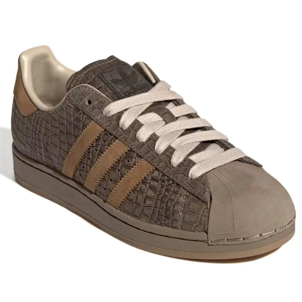 Adidas shoes - adidas Superstar - Superstar - Brown, Manufacturer: Khaki Six / Cardboard / Khaki Three 14