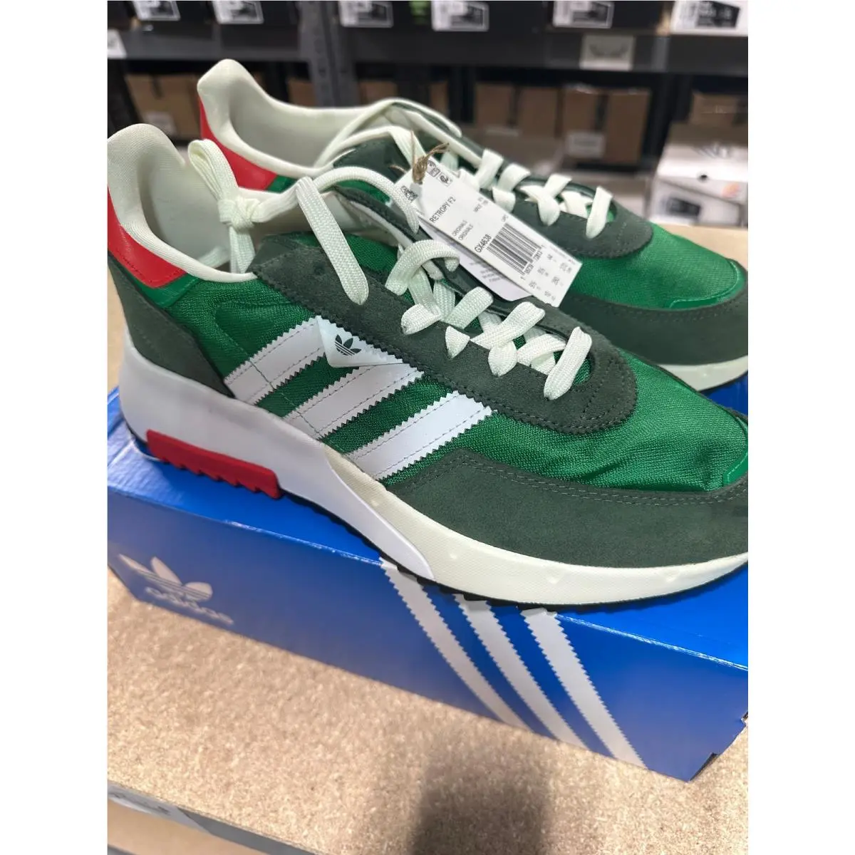 Adidas shoes - adidas Retropy F2 - Retropy - Green 2