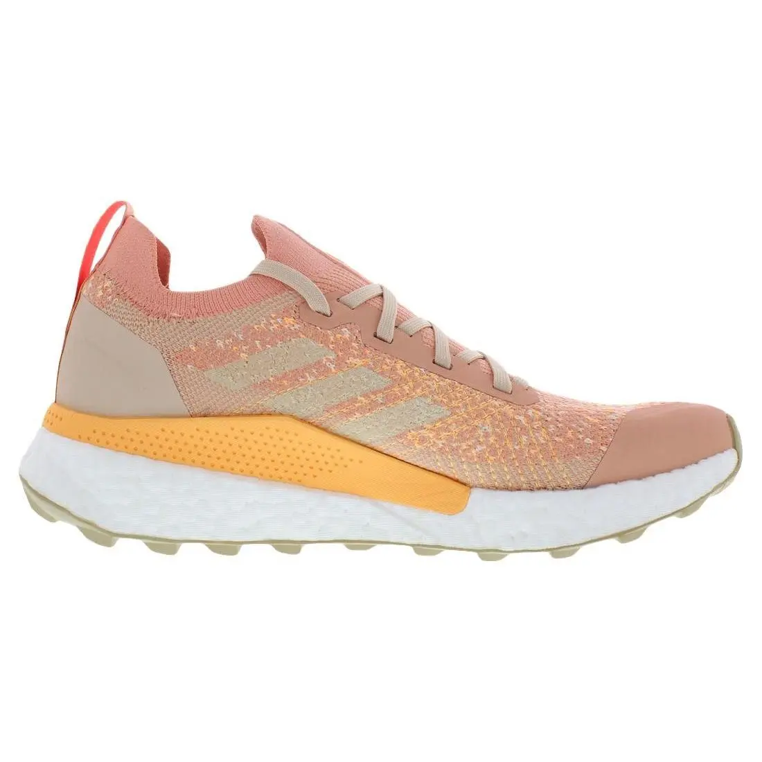Adidas shoes - Ambient Blush/Wonder White/Solar Red, Main: Orange 3