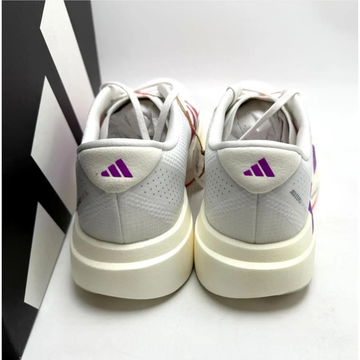 Adidas shoes - Adizero EVO SL Woven M - KI2823 - White / Lucid Red 3