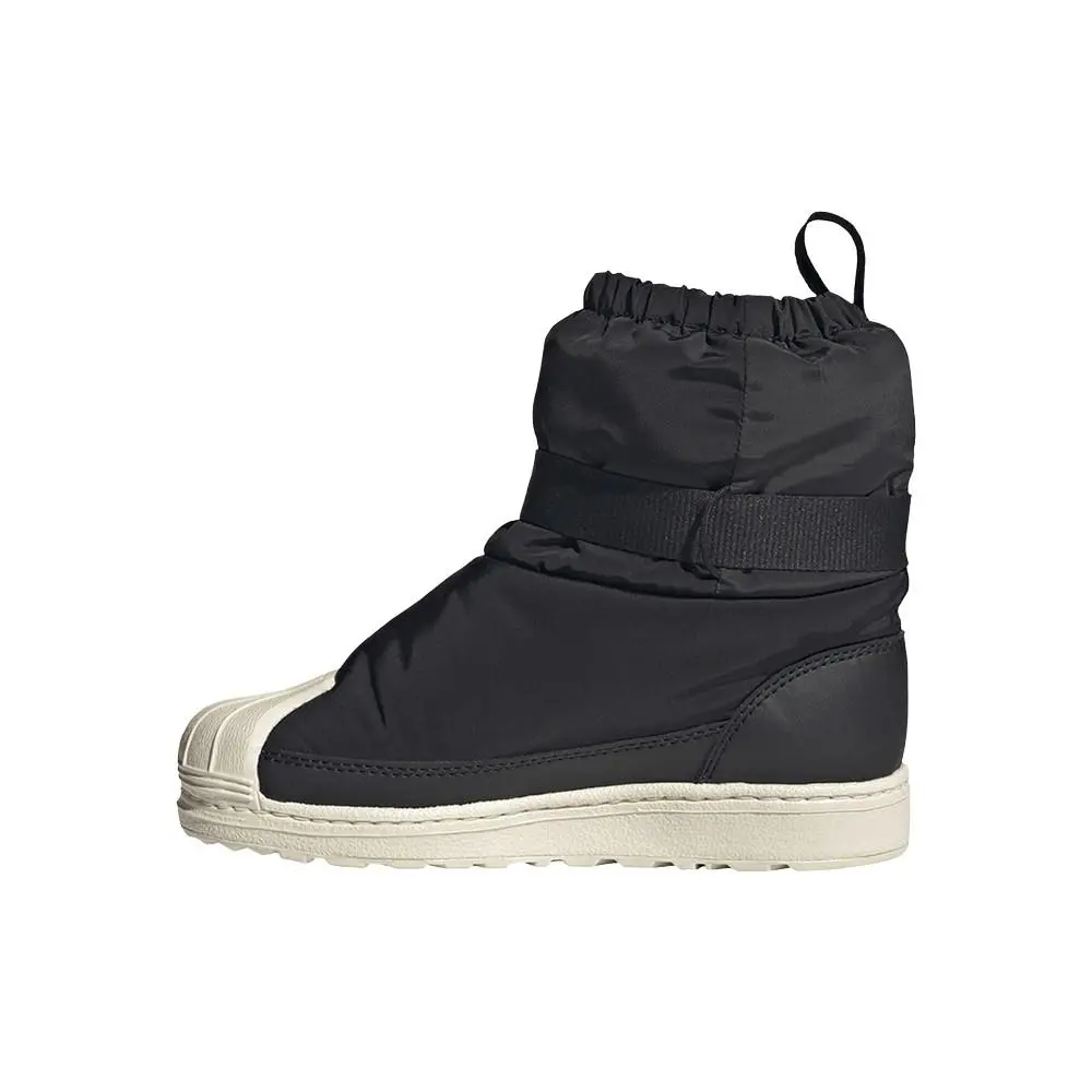 Adidas shoes - adidas Superstar 360 Winterized Round Toe Pull On  Toddler - JQ7949 - Black 1