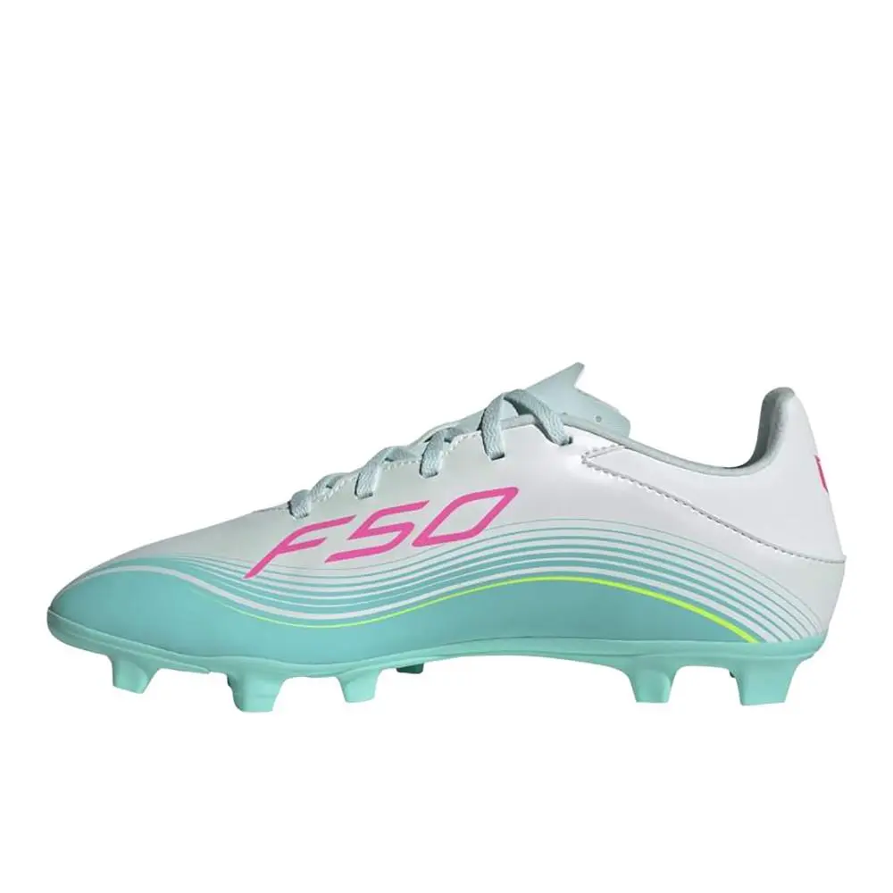 Adidas shoes - adidas F50 Messi Club Firm GroundMulti Ground Soccer Cleats - JQ0946 - Pink, White 1