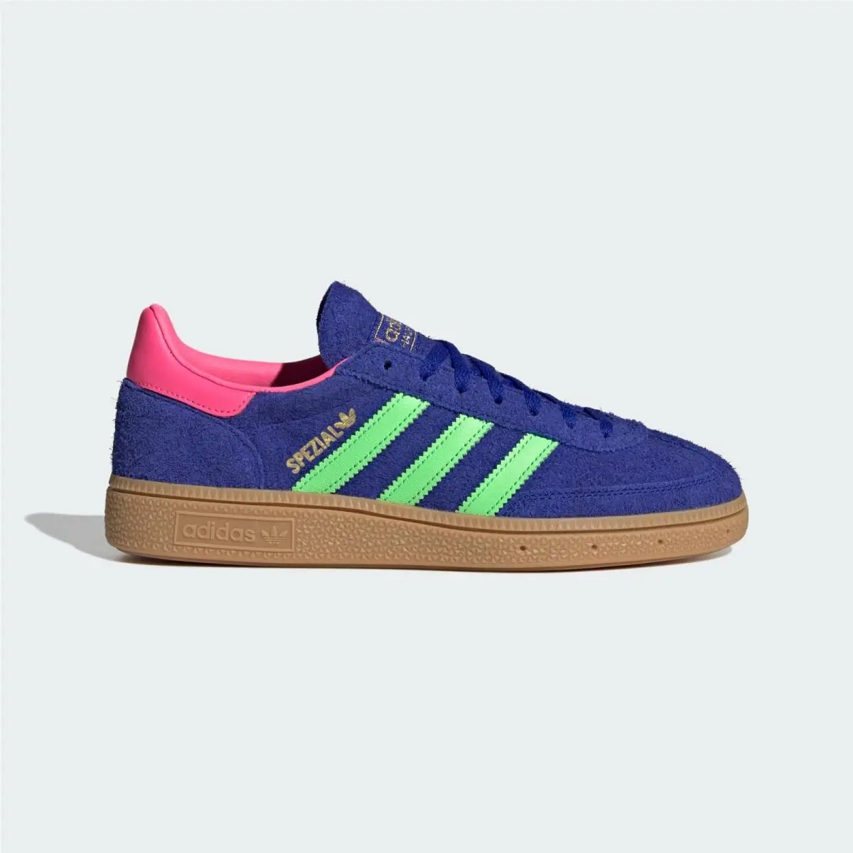 Adidas Handball Spezial Lucid Blue Lime Burst Women`s Sports Sneaker JP8721