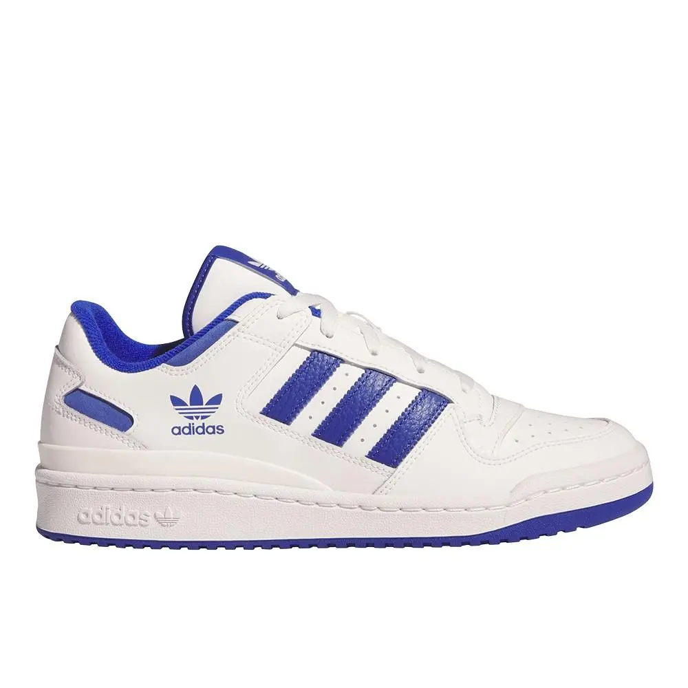 Adidas Forum Low Cl Lace Up Mens Blue White Sneakers Casual Shoes IH7829