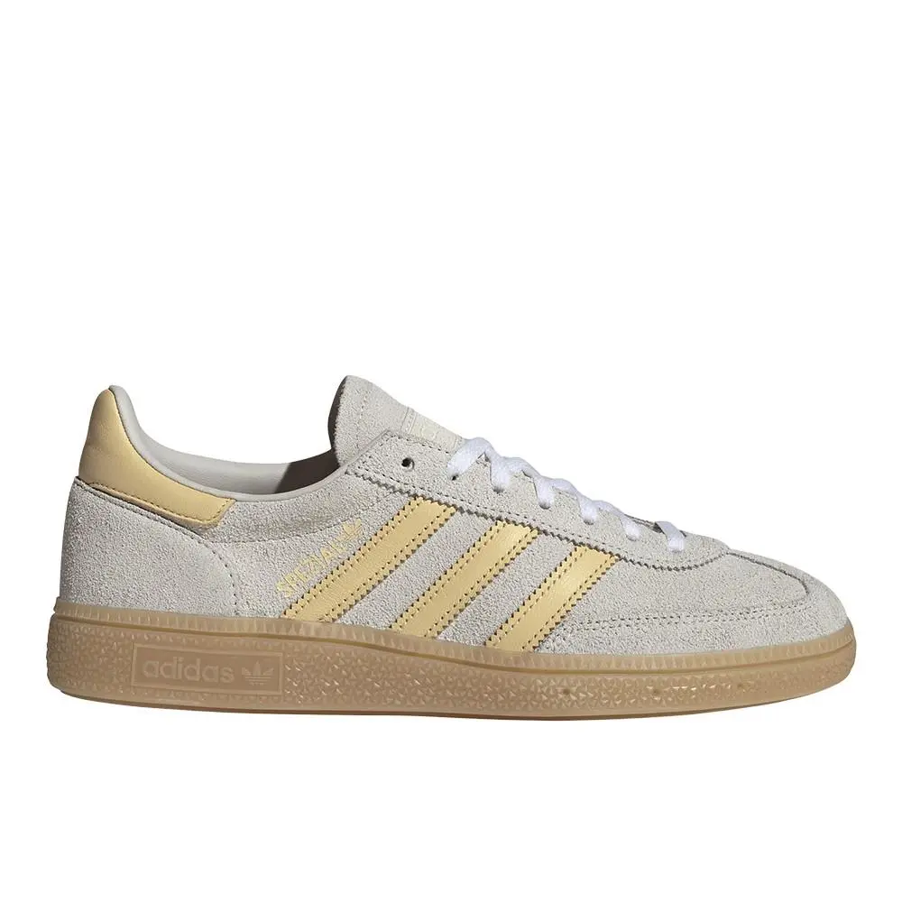 Adidas Handball Spezial Lace Up Womens Grey Sneakers Casual Shoes IH1508