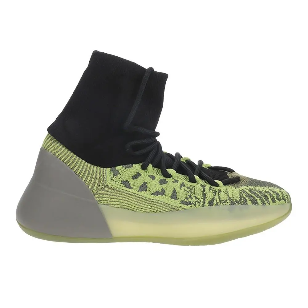 Adidas Yeezy Knit Basketball Mens Green Sneakers Athletic Shoes HR0811