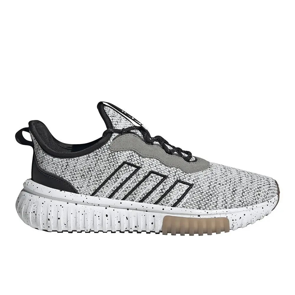 Adidas Kaptir Flow 2.0 Lace Up Womens Black Grey White Sneakers Casual Shoes