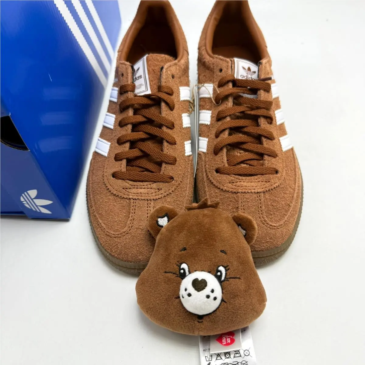Adidas shoes - Adidas Care Bears Handball Spezial W - KK4932 - Brown 2