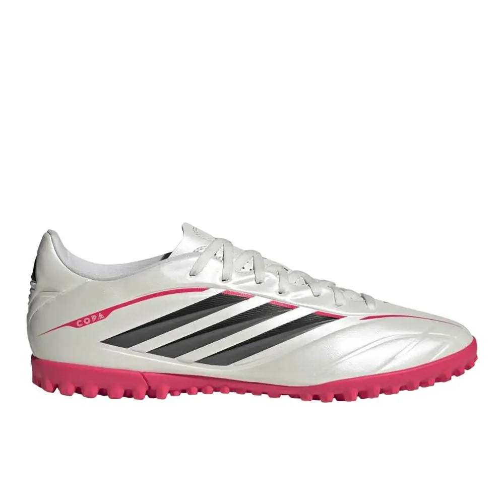 Adidas Copa Pure Iv Club Turf Soccer Cleats Mens Pink Silver Sneakers Athletic