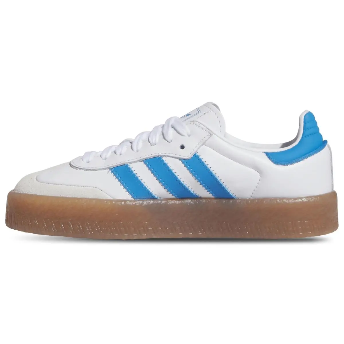 Adidas shoes - Cloud White/Bright Blue/Gold Metallic 0