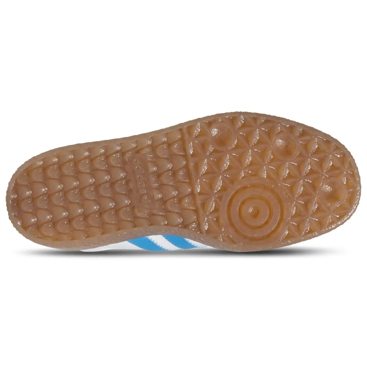 Adidas shoes - Cloud White/Bright Blue/Gold Metallic 8