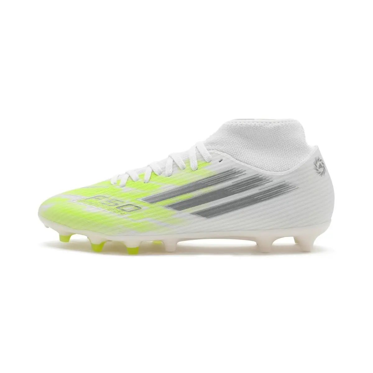 Adidas shoes - White/Iron Metallic/Yellow 2