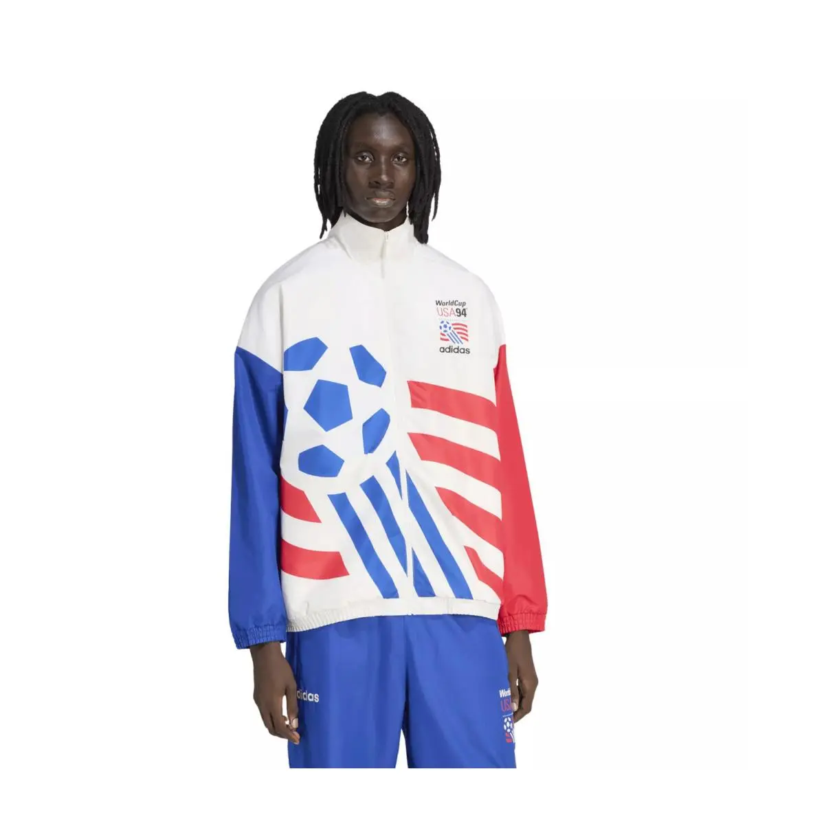 Originals Classic Usa World Cup 94 Logo Retro Woven Track Jacket Men Size by Adidas