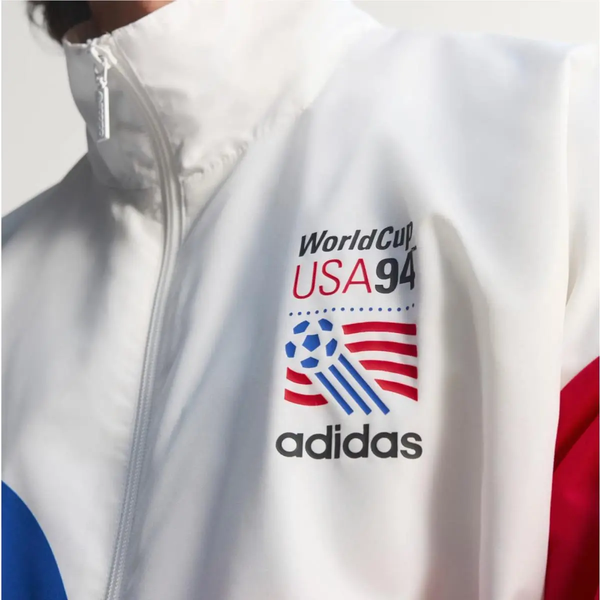 Adidas clothing - adidas Originals Graphic Woven Track Top - KC5442 - White 0