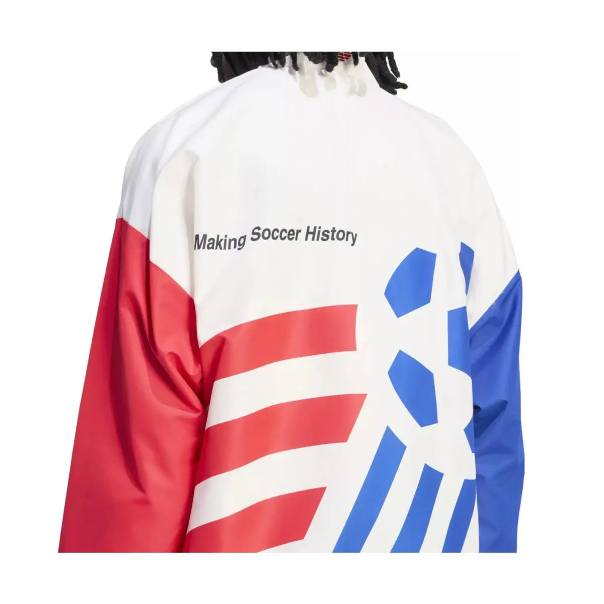 Adidas clothing - adidas Originals Graphic Woven Track Top - KC5442 - White 8