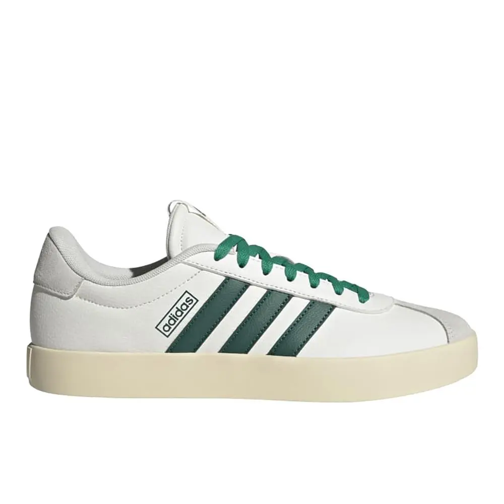 Adidas Vl Court 3.0 Lace Up Male White Sneakers Casual Shoes JI1754