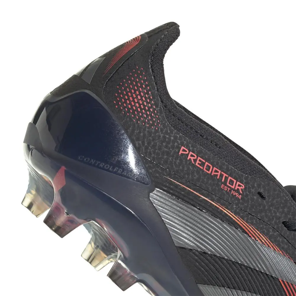 Adidas shoes - adidas Predator Elite FoldOver Tongue Firm Ground - ID8964 - Black 13