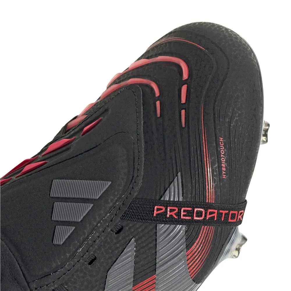 Adidas shoes - adidas Predator Elite FoldOver Tongue Firm Ground - ID8964 - Black 12