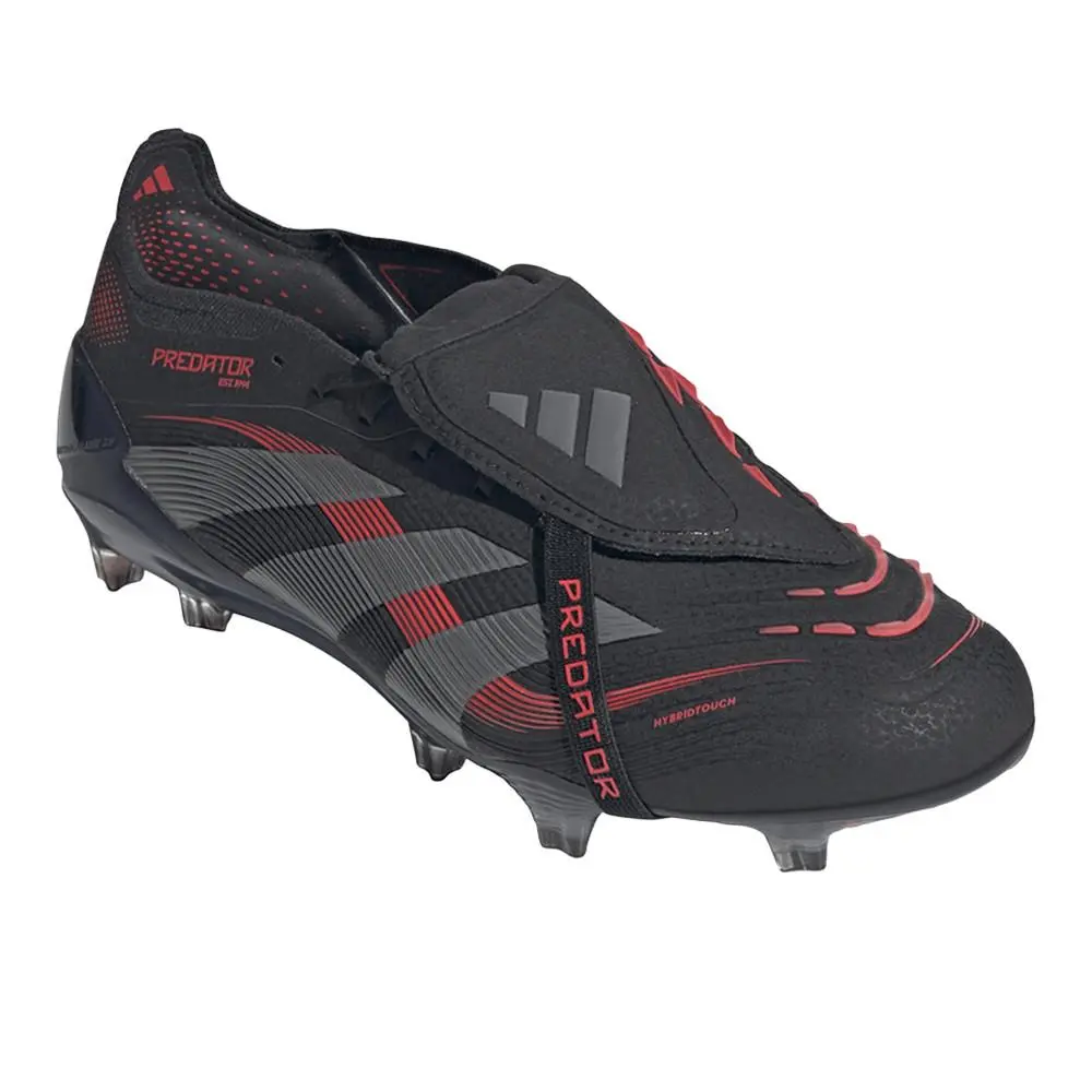 Adidas shoes - adidas Predator Elite FoldOver Tongue Firm Ground - ID8964 - Black 8