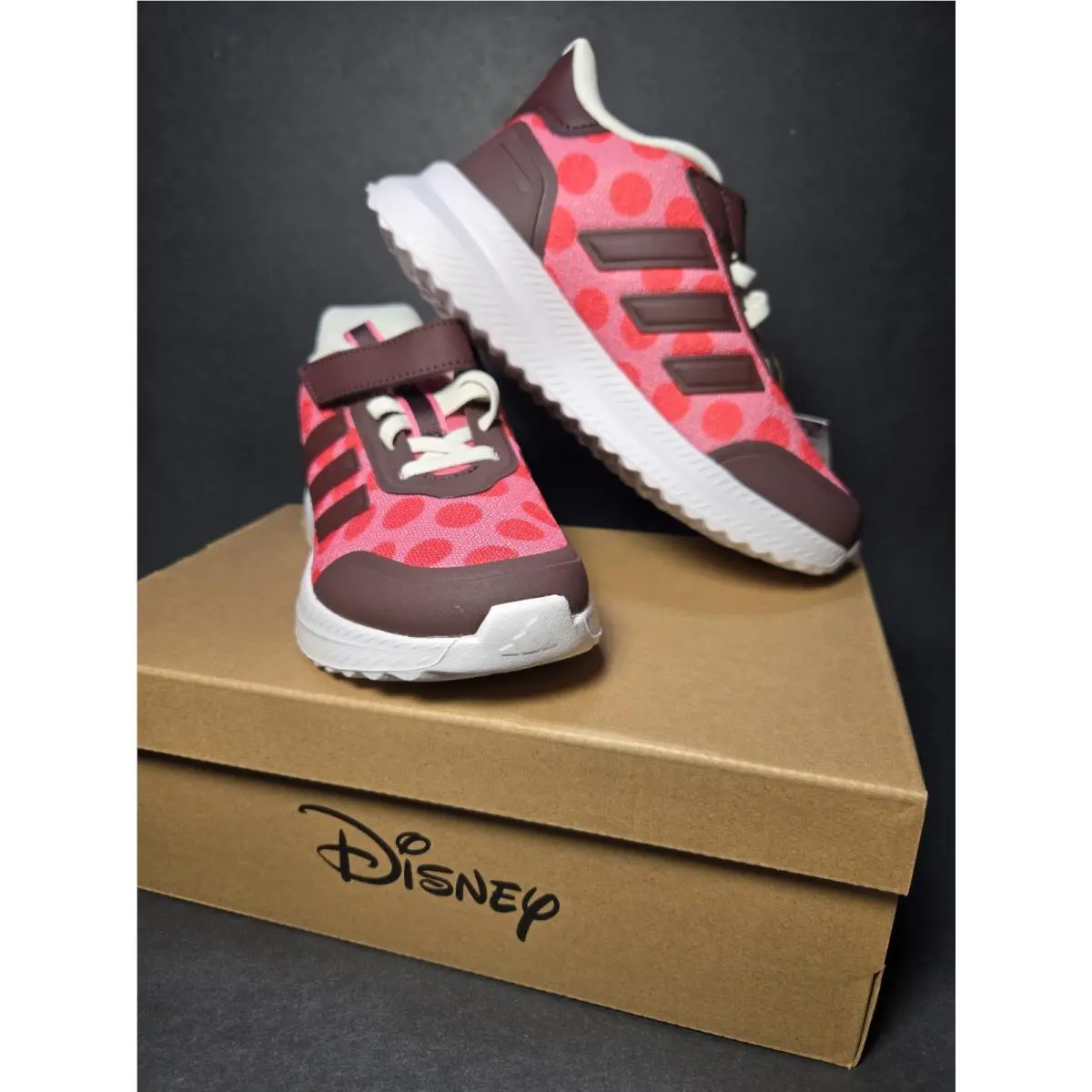 Adidas X Disney Minnie Mouse Girls Shoes Size 2 Youth IH1236 Collab