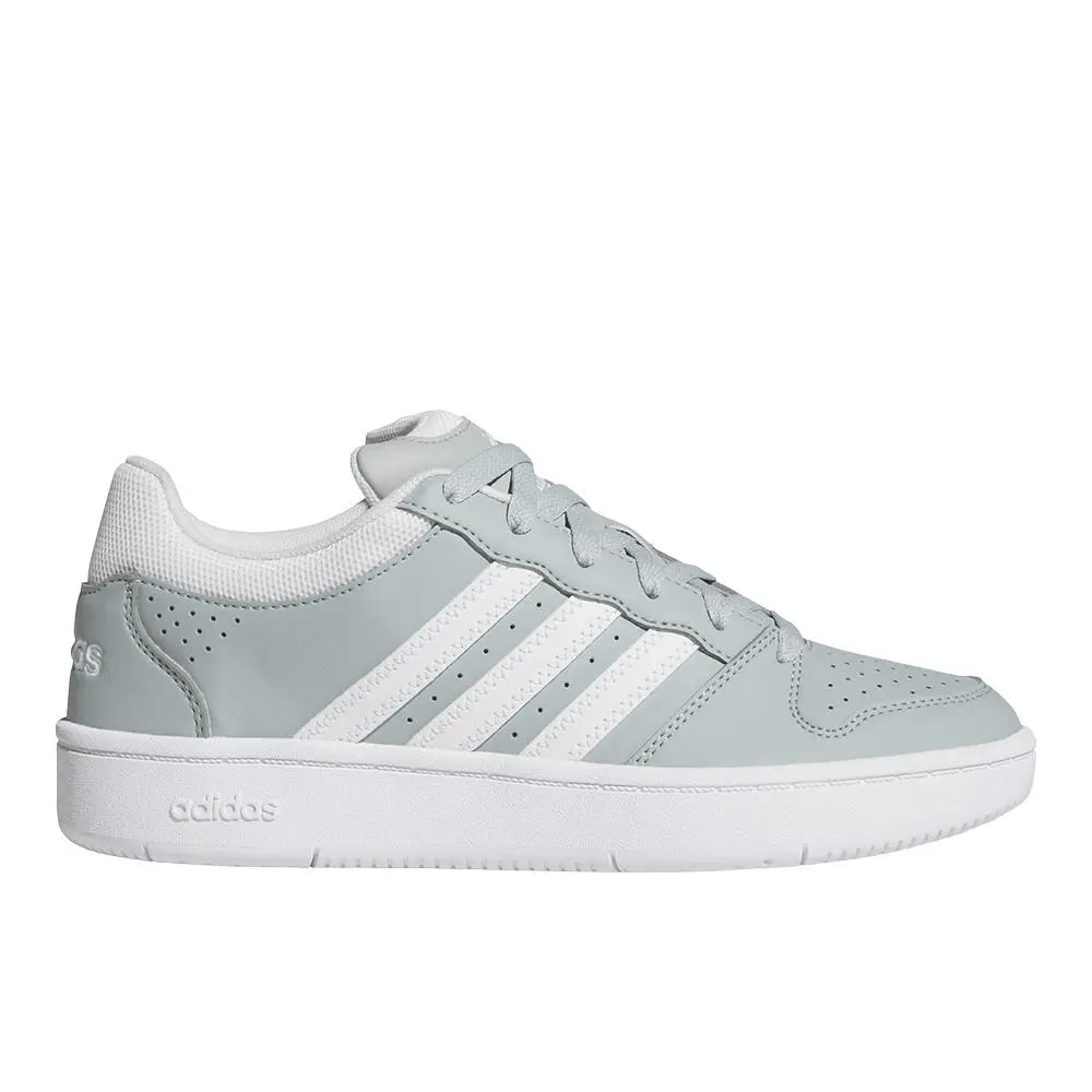 Adidas Hoops Classic Lace Up Womens Blue Sneakers Casual Shoes KI1121